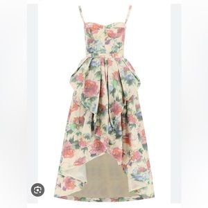 Pinko Two Piece Gown Floral / Wedding guest / gala / size 0 or size 2